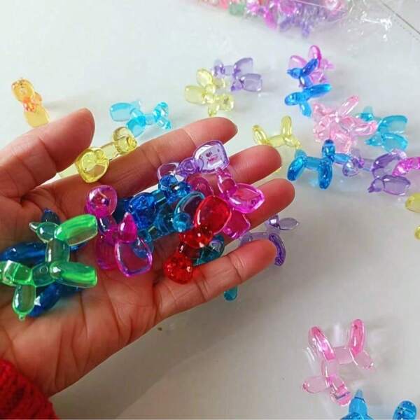 10/15/20/40/100 قطعة تماثيل كلاب بالون ملونة من الراتنج - ديكورات بلورية أكريليكية حيوية للحفلات وديكور المنزل ، استخدام متعدد الأغراض داخلي/خارجي ، ديكور خارجي | تصميم خيالي | كلب بالون أكريليك [هناك اختلاف طفيف في اللون بين المنتج والصورة ، والتقييم يظهر الصورة الحقيقية. يوصى بالشراء وفقًا للطلب بعد مشاهدته.]