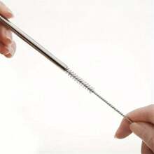 Extra-Long Straw Cleaning Brush Set - Durable Plastic, Non-Electric, Commercial Grade For Efficient Cleaning