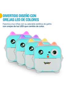 Shimy Kids Instant Print Camera With 3 Rolls Of Paper - Blue - View 7