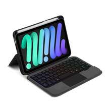 Teclado Mágico para iPad Mini de 7ª y 8ª generación de 8.3 pulgadas, Funda Inteligente con Trackpad, Retroiluminada y Táctil para iPad Mini de 4ta y 5ta generación de 7.9 pulgadas (Modelos A2993, A2995, A996, A2567, A2568, A2659, A2133, A2124, A2125, A2126, A1538, A1550) - Negro - Ver 5