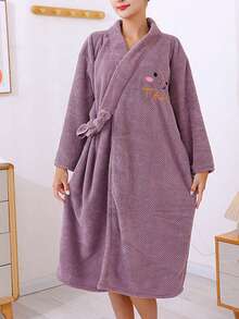 1 halat de baie extra mare, gros, pentru casă, nou, absorbant, cu uscare rapidă, moale, purtabil, pentru femei adulte (90*140CM), halat de baie pentru femei, lungime până la genunchi, tricotat tip vafă, moale și ușor, halat de baie drăguț, all-in-one, cu uscare rapidă, cu talie legată, gros, super absorbant, școală, înapoi la școală, călătorie, articole esențiale de călătorie, articole esențiale pentru casă, prosop, îngrijirea pielii