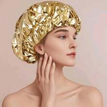 1pc/3pcs/4pcs Tin Foil Heated Shower Cap For Deep Conditioning - Reusable Heating Cap | Tin Foil Heated Cap For Conditioning And Deep Conditioning | Hair Treatment Cap Back To School