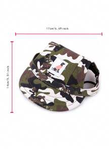 Berretto da baseball con visiera per animali domestici, decorazione per coprire la testa, cappello a forma di papera, cappello da sole per gatti, protezione solare estiva, stile coreano, berretto da baseball carino per cani