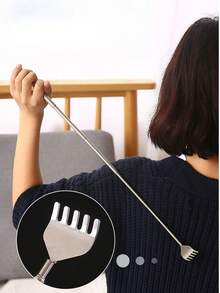 1 件可伸缩不锈钢刮擦棒，适合日常使用