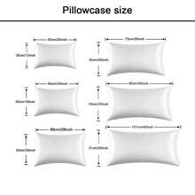 1PC Silky Satin Pillowcase, Suitable For Hair And Skin, With Envelope Sealed Bedroom Soft Pillowcase, Super Soft, Cool And Breathable Pillowcase Cover, Unfilled, Machine Washable, High-Quality Silky Satin Pillowcase Cover, Suitable For Standard Large Size M L XL Pillow, 20x26 20x30 20x36 20x40 Inch, Hotel Grade Silky Pillowcase Protector Cover - Coral - View 3