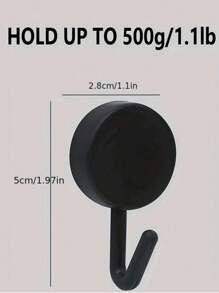 1/10/20 piezas Ganchos de pared autoadhesivos negros, ganchos para puerta sin daños para colgar ropa, ganchos adhesivos fuertes para decoración del hogar, baño, organizador de baño, decoración de otoño, de vuelta a la escuela