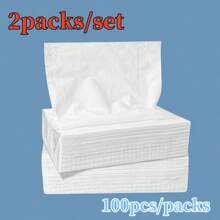 2/4/10pcs/Set High Quality 3-Ply Facial Tissues - For Face, Toilet And Tissue Use, Durable And Absorbent, Suitable For Home, Dorm, Office And Outdoor
