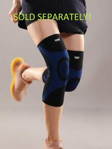 JINGBA SUPPORT Single 1 Piece Elastic Breathable Knee Support – Anti-Slip, Unisex, For Daily Use & Workouts For Women Men Gym Accessories Knee Support - Multicolor - View 5