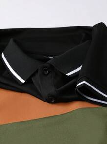Conjunto de camisa polo a rayas y pantalones cortos de verano para hombres, conjuntos de ropa casual de playa y deportiva de moda, parte superior con cuello y bolsillos, pantalones con cordón en la cintura, gran regalo para novio/esposo, adecuado para golf, pesca, baloncesto, gimnasio