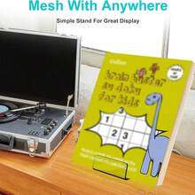 1pc Minimalist Acrylic Circular Plate Display Stand, Suitable For Books, Records, Cakes, Tea Cakes, Etc. - Clear - View 4