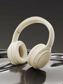 Asus Headset ANC Active Noise Reduction, Built-In Microphone Retractable Folding Storage Does Not Pick The Ear Shape Use, Games And Movie Music Lovers - Beige - View 12