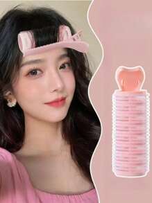 1pc Multi-Color Curling Iron, No Electricity/No Heat Curling Tool, With Self-Adhesive DIY Fluffy Styling Tool, Suitable For All Hairstyles