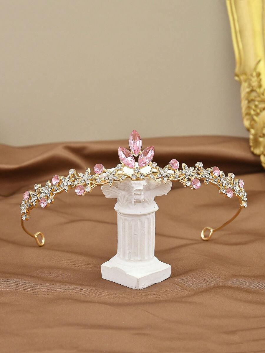 1 Stück minimalistischer Stern Kronen-Haarreif, geeignet für den täglichen Gebrauch von Frauen