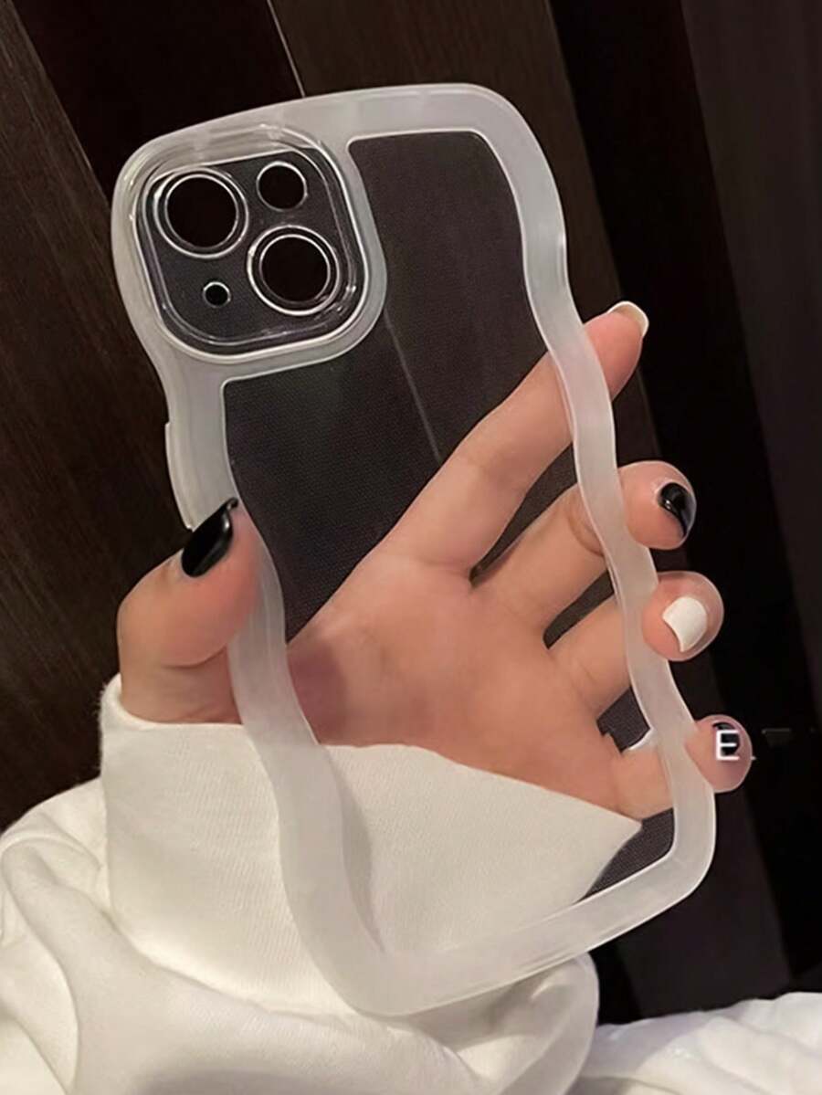 条纹波浪图案防震手机壳适用于 17 Pro、7、8、7 Plus、8 Plus、X、XS、XR、XS Max、11 Pro、11、11 Pro Max、12、12 Pro、13、12 Pro Max、13 Pro、13 Pro Max、14、14 Pro、14 Plus、14 Pro Max、15、15 Pro、15 Plus、15 Pro Max、16、16 Pro、16 Plus、16 Pro Max、17 Pro Max、17 Pro、17、17 Air - 無色 - 查看 1