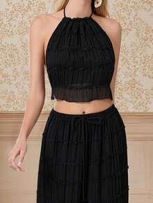 Women Tank Tops & Camis - Black - View 3