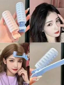1pc Multi-Color Curling Iron, No Electricity/No Heat Curling Tool, With Self-Adhesive DIY Fluffy Styling Tool, Suitable For All Hairstyles