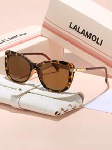 LALAMOLI LALAMOLI Katzenauge Vollrand Modebrillen, für Outdoor, Strand, Party, Urlaubsgeschenk für Sommer Strandurlaub, Outdoor, Reisen