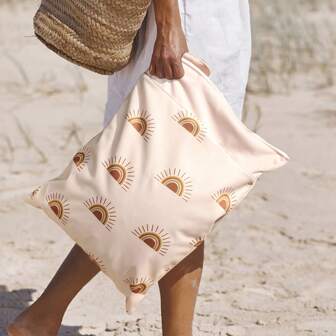 1pc Waterproof Handheld Storage Bag, Baby Diaper Wet & Dry Separation Storage Bag, Beach Sand & Dust Proof Storage Bag, Thanksgiving, Christmas Gift, Baby Shower, Home Decor Gift