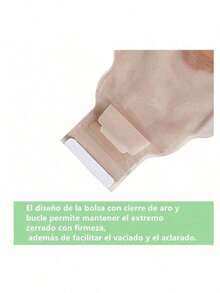 Bolsa de enterostomía de una piezaBolsa de fístula - Gris Claro - Ver 5