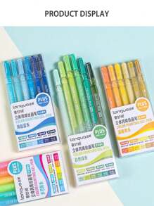 1 Set Of 94pcs Neutral Pen , Including 40 Pcs Burst Flash Color Neutral Pen And 54pcs Acrylic 3D Painting Gel Pens, Large Capacity, 1.0mm Stainless Steel Bullet Tip Design, Smooth Ink Flow,Suitable For Students Drawing, Highlighting,Note-Taking Back To School