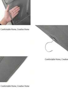 1pc, 6/8 Pockets Hanging Purse Handbag Organizer Clear Hanging Shelf Bag Collection Storage Holder Purse Bag Wardrobe Closet Space Saving Organizers - Multicolor - View 9