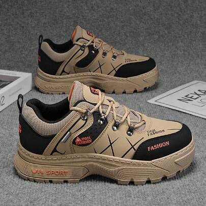 低帮户外工作安全靴 靴子 工作鞋 男靴