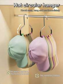 1pc Foldable Retractable Clothing Rack, Pants Hanger, Closet Organizer, 6pcs Stainless Steel Hat Rack, Hanging Hat Rack For Closet, Wardrobe, Multi-Functional Hat Display Rack, 5pcs Vacuum Storage Bags, Moisture Proof, Dustproof, Mildew Proof Sealed Clothes Storage Bags, Bedding Storage Bags