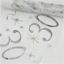 Alee de masă pentru aniversarea a 18-a, culoare aurie, lungime de 393 inci, față de masă pentru aniversarea de la 18-60 de ani, potrivită pentru băiat de 18 ani, băiat, fată, bărbat, aniversare, decor de masă