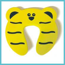 1/8 opakowania ochraniacza na drzwi dla dzieci, blokada drzwi dla dzieci z kreskówkowym wzorem, słodka pianka EVA z motywem zwierzątek – miękka, kolorowa i trwała, miękka tekstura, ochraniacz na drzwi