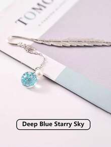 1 件玻璃压制干花植物标本书签，优雅叶子书签，复古文化用品，复古书签，学校用品，返校 - 彩色 - 查看 18