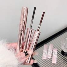 SHAQINUO 卷翘纤长睫毛膏，防晕染，浓密纤长睫毛，持久定型，质地细腻顺滑，防水防汗，打造精致向日葵睫毛妆