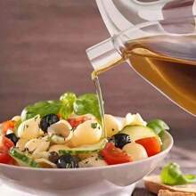 1pc Heat-Resistant Glass Soy Sauce Vinegar Bottle Creative One Pot Dual-Use Sealed Oil Pot Seasoning Soy Sauce Vinegar Oil Pot Soy Sauce Vinegar Bottle