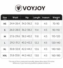 VOYJOY Women Workout Gym Impact Shorts Elieen Hidden Scrunch Butt Lifting Mid Low Waist 4.5" Seamless Shorts  Gym Shorts Black Shorts  Gym Shorts For Women Summer Women Clothes Pink Shorts  Summer Shorts For Women - 淺灰 - 查看 8