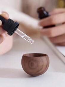 1pc Aroma Diffuser Wooden Block, Essential Oil Aroma Diffuser, Flameless Fragrance Diffuser For Home, Personal Portable Use