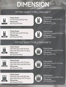 2/3pcs Solid Color Fitted Sheet Set, Bedding Set, Fitted Sheet Set, Bed Cover Set, Mattress Protector Set, Soft & Comfortable Bedroom Bedding, Breathable & Skin-Friendly Deep Pocket Mattress Protector Set, Durable & Breathable Home Decor, Suitable For Various Bed Sizes - King, Queen, Double, Single, Includes 1 Or 2 Pillow Shams, Machine Washable - Grey - View 3