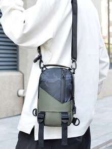 Multi-Functional Men's Waist/Chest/Messenger/Backpack, & Versatile