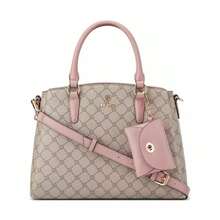 Nine West Everyday Siera Tote - 米色標誌黃昏 - 查看 5
