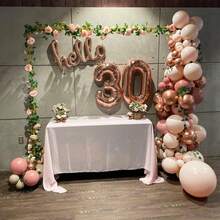 6.6X6.6FT Wedding Arch Backdrop Stand Square Gold Metal Balloon Arch Frame For Ceremony Anniversary Baby Shower Photo Booth Background Decoration - Gold - View 3