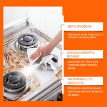Jakehoe Degreaser Cleaner Kitchen Stove Range Hood Degreaser Clean Bright Multi-Effect Cleaner