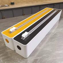 Kitchen Wrap Dispenser, Drawer Organizer, Rechargeless Reusable Kitchen Film Cutter And Sealer, Suitable For Home, Restaurants, Supermarkets - Multicolor - View 4