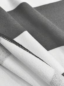 1 Pc Extra Large Size Multi-Size Blue, Navy, Pink, Light Gray Watercolor Stripe Super Soft Absorbent Microfiber Beach, Swimming, Pool, Gym Towel Summer Travel,Vacation Holiday Bathroom Decor Beach Essentials