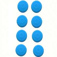 8 Peças/Conjunto de Capa de Alavanca de Polegar de Silicone, Capa de Corpo de Alavanca de Controle para Capa de Alavanca de Polegar, Tampa do Punho do Polegar, Capa do Joystick, Acessórios da Caixa do Controlador de Jogo