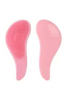 Set de 11 piezas Nuevo cepillo de pelo suave antienredos con masaje en los dientes, cepillo mágico con cojín alisador para la parte superior de la cabeza, para uso doméstico