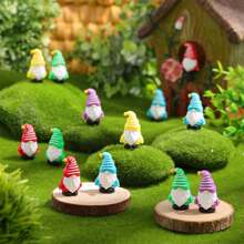 25/10/5 Stücke Mini Zwerg Figuren Micro Zwerge Fee Geschenk Statuen Figuren für Landschaft Außenbereich Terrasse Garten Frühlingsfest Party Dekoration, Geburtstagsgeschenk, Ostern Weihnachtsdekorationen, Muttertagsgeschenke