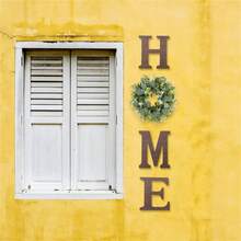 1 szt. Kreatywny salon Sofa Wianek ścienny Wiszący Dekoracja domu, prezent na parapetówkę