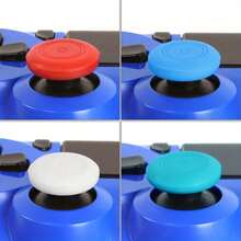 8 Peças/Conjunto de Capa de Alavanca de Polegar de Silicone, Capa de Corpo de Alavanca de Controle para Capa de Alavanca de Polegar, Tampa do Punho do Polegar, Capa do Joystick, Acessórios da Caixa do Controlador de Jogo
