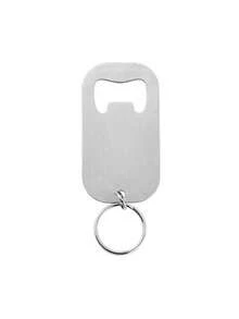 1pc Stainless Steel Bottle Opener, Beer & Cocktail Opener, Wine Tool, Creative PU Leather Keychain Gift - Multicolor - View 10