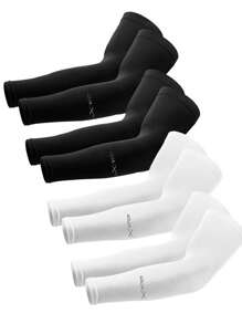 4 paires/1 paire de manches de bras refroidissantes avec protection UV pour femmes et hommes, manchon de protection solaire longue pour le cyclisme. Manches anti-solaires pour hommes, femmes et jeunes pour couvrir les bras
