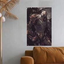 Framed  ,Gears Of War Game Poster,Hd Room Aesthetics Decor,Canvas Print Living Room, Bedroom, Bathroom, Kitchen, Office, Cafe Decor - Framed - View 3