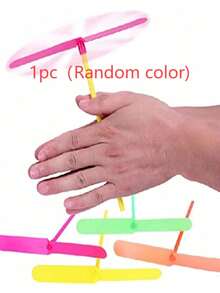 1/10/30pcs Color Random Hand Rub Bamboo Dragonfly,Festival Party Toy Plastic Flying Leaf Toy,Outdoor Family Interactive Game,The Best Choice For Valentine's Day, Birthday Gifts,Both Indoor And Outdoor Use(Random Color)